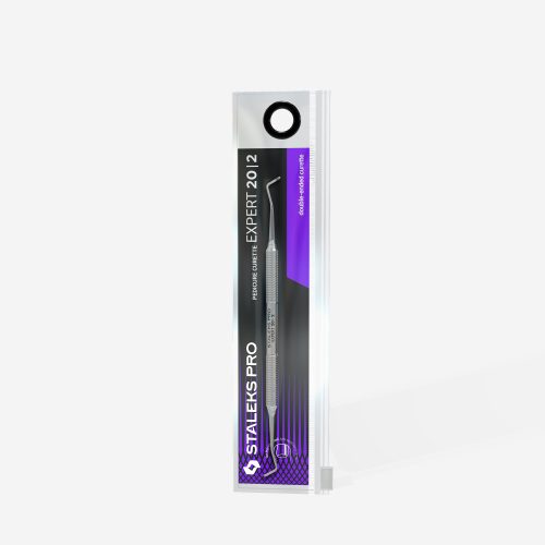 Staleks Strumento per pedicure EXPERT 20 TYPE 2 (curette punta piatta e punta tonda)