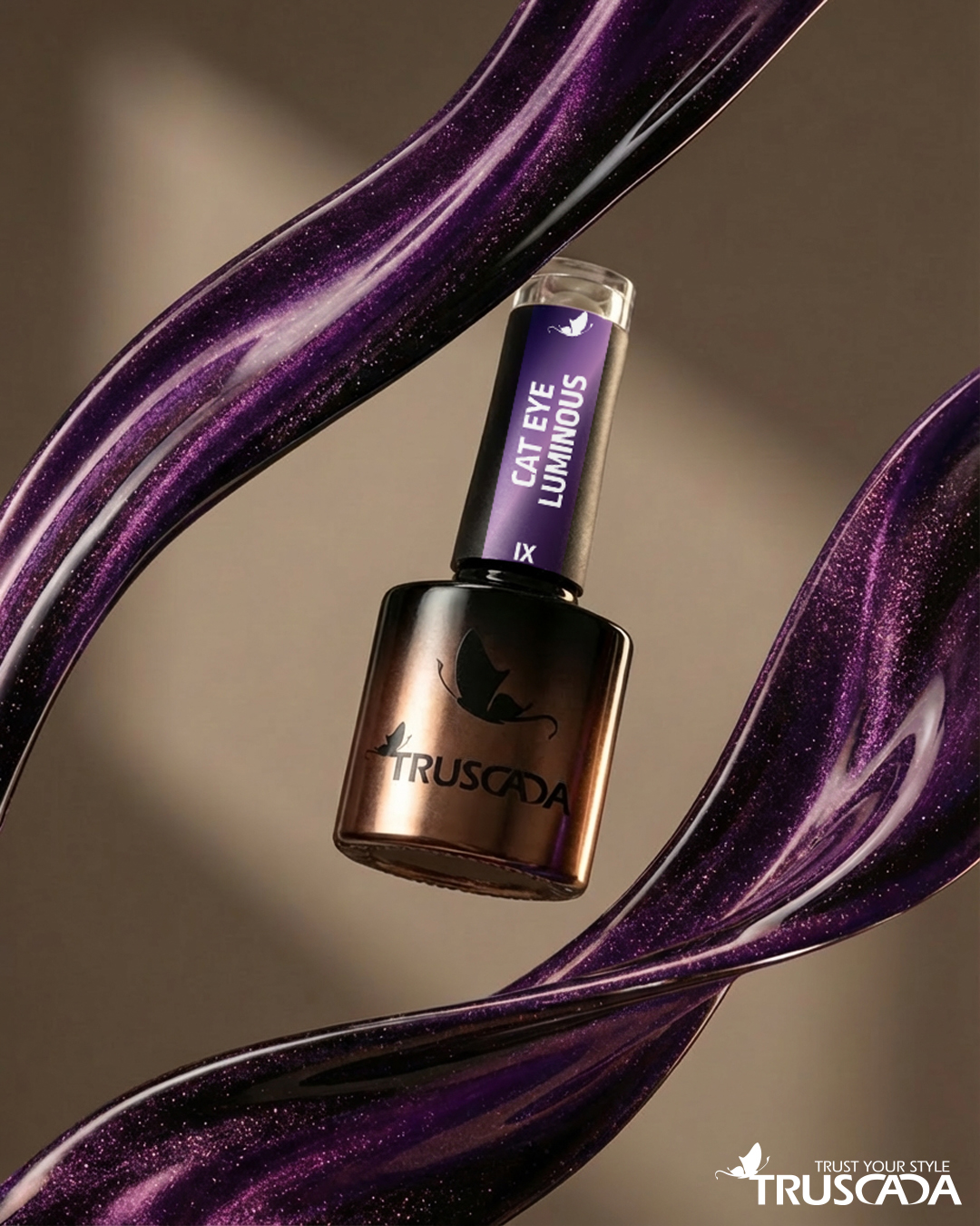 TRUSCADA Gel-Lak Cat Eye Luminous 9- 8 ml - immagine 2
